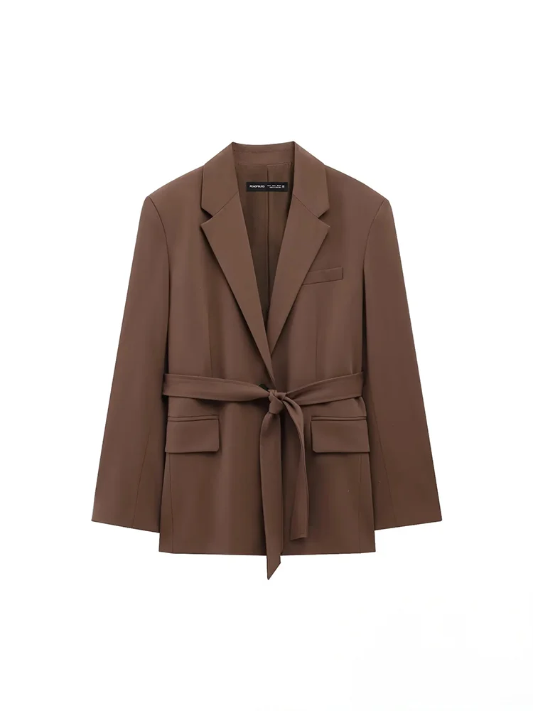 Tailleur Femme Marron — Chic & Intemporel