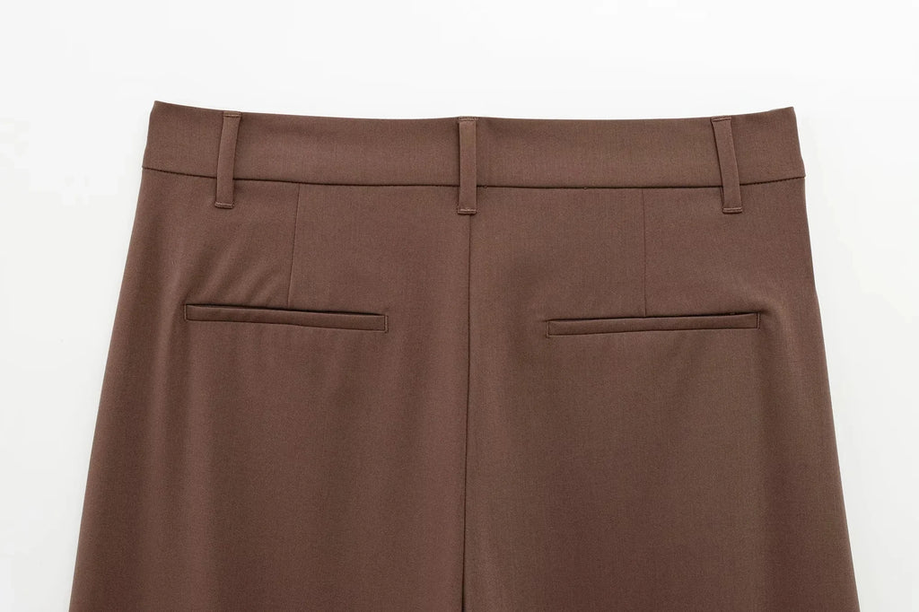 Tailleur Femme Marron — Chic & Intemporel