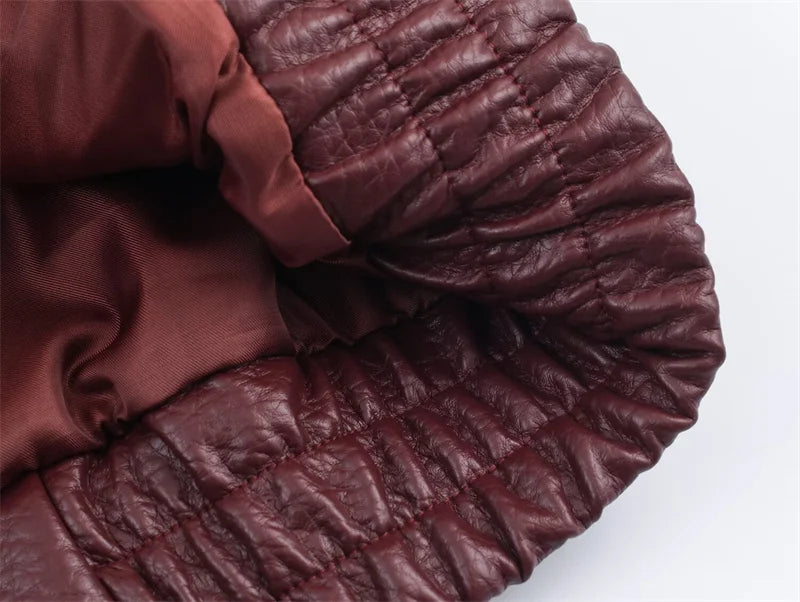 Perfecto Street-Chic en Simili Cuir