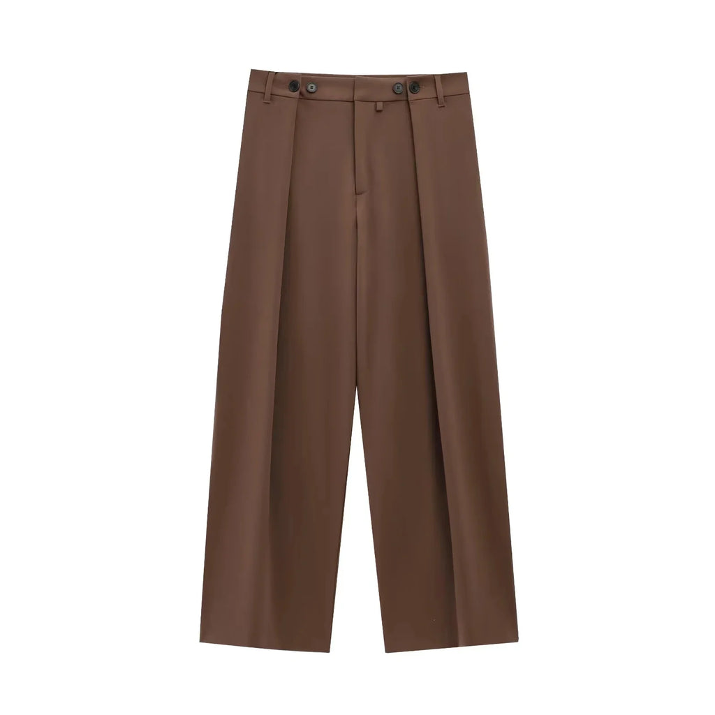 Tailleur Femme Marron — Chic & Intemporel