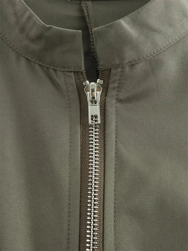 Robe Maxi Chic à Zip – Style Minimaliste