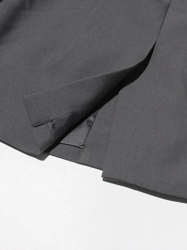 Blazer élégant à patchwork et nœuds, chic et féminin pour toutes occasions