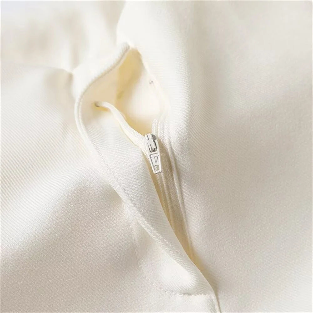 Blazer femme à manches longues avec ceinture polyvalente + pantalon plissé taille haute tendance – Style décontracté et moderne.