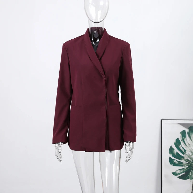 Blazer femme à ceinture, chic et décontracté pour l’été