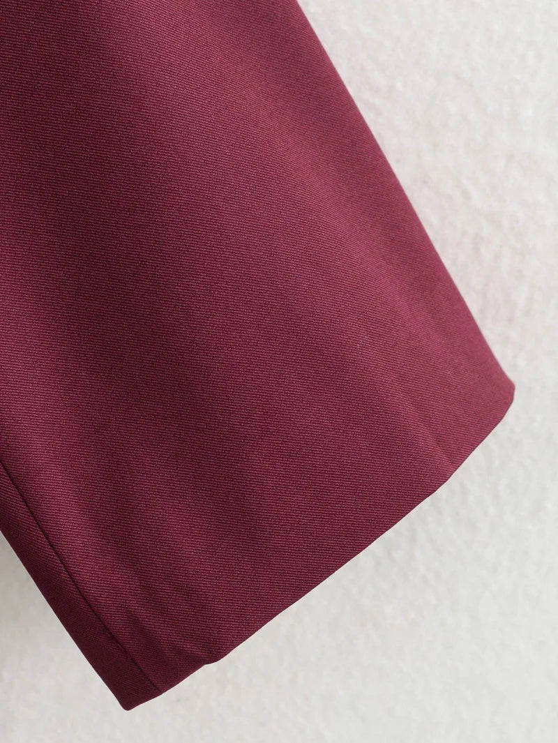 Blazer long droit pour femme, manteau d’hiver, veste extérieure streetwear pour femme, manches longues.