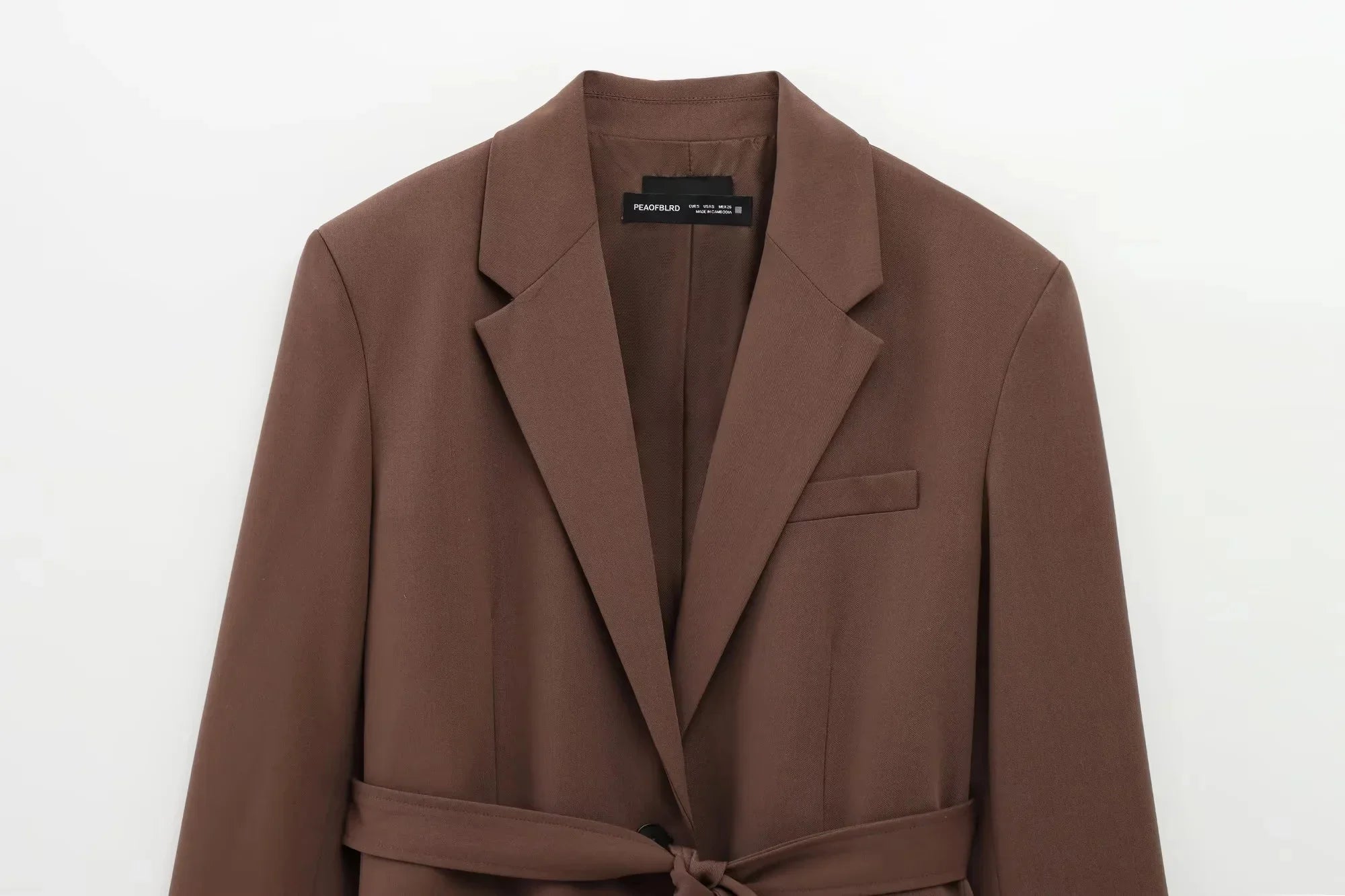Tailleur Femme Marron — Chic & Intemporel