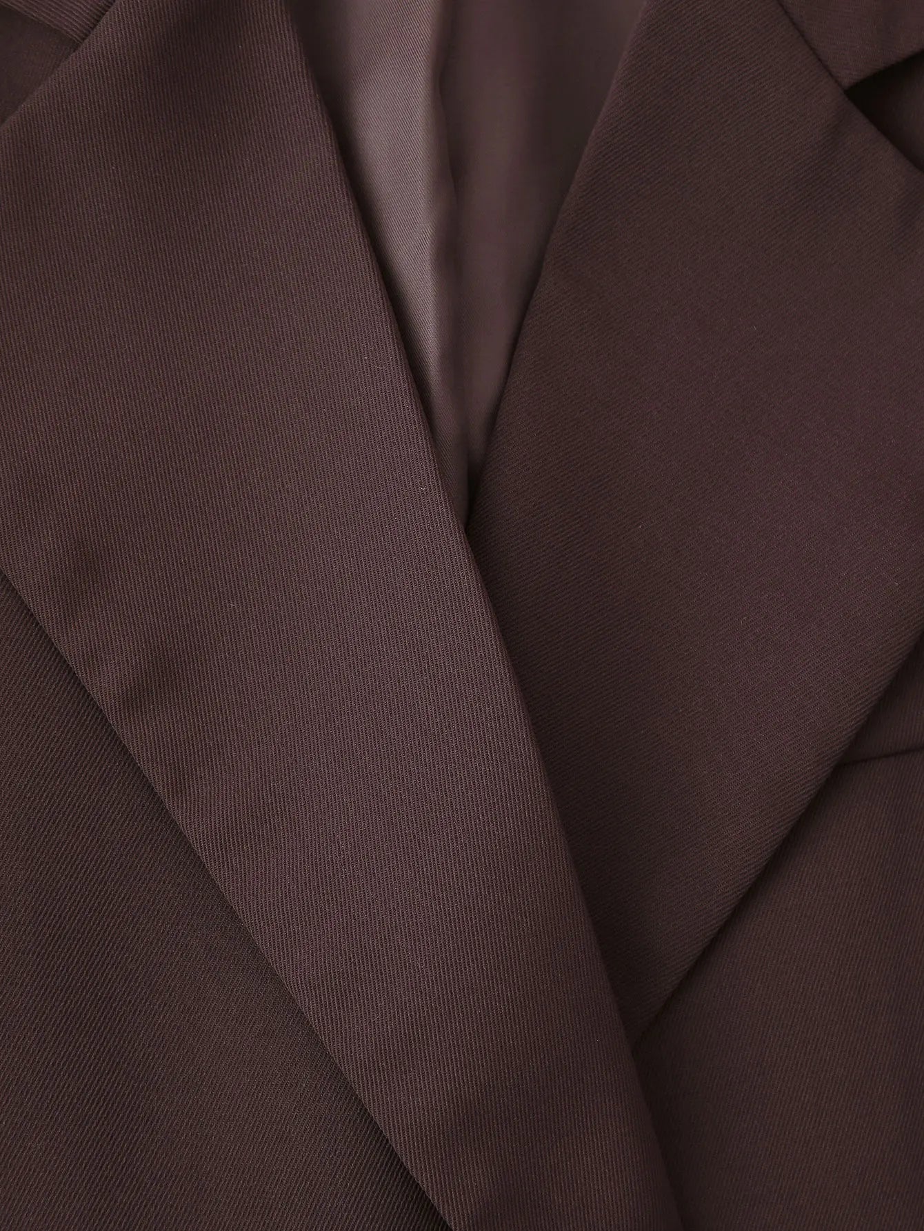 Veste de costume femme HH, élégante et unie, col à revers, deux boutons, manches longues, coupe slim et courte