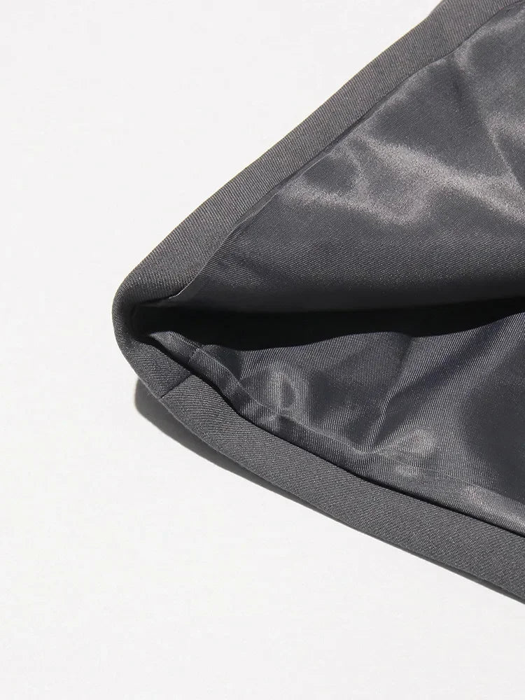 Blazer élégant à patchwork et nœuds, chic et féminin pour toutes occasions