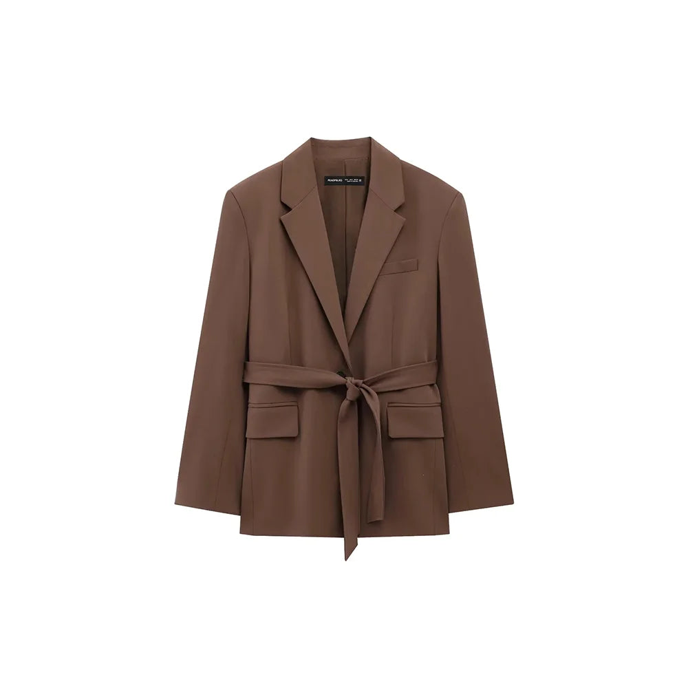 Tailleur Femme Marron — Chic & Intemporel