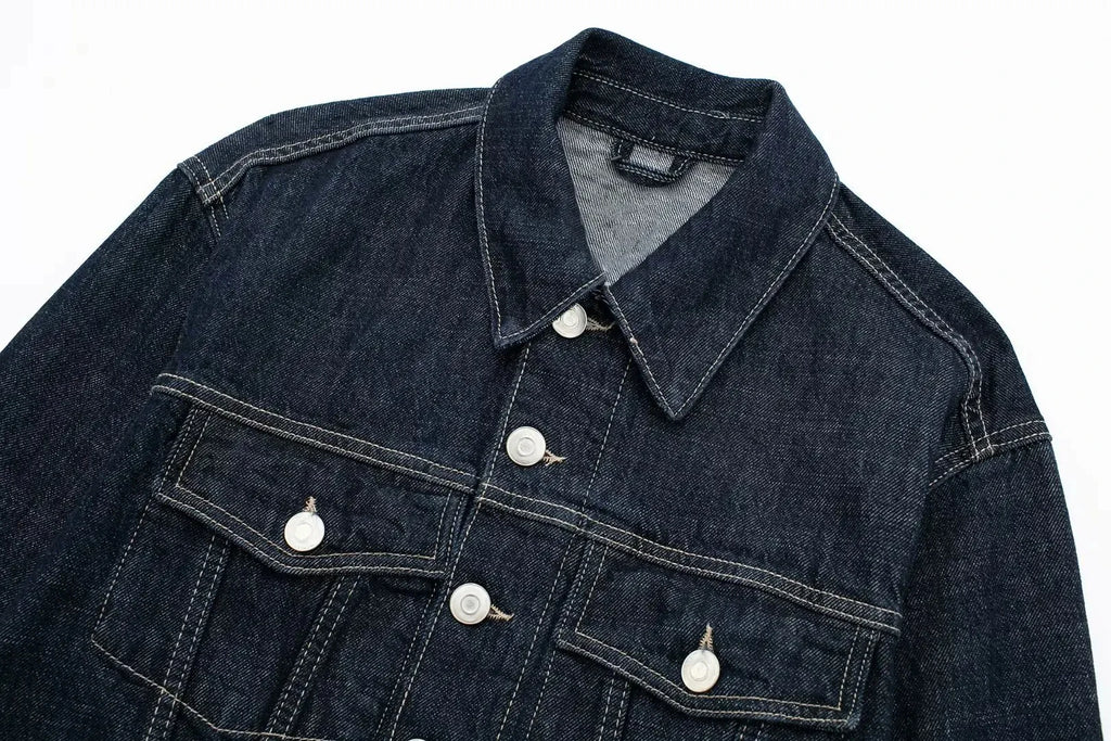 Ensemble Denim Oversize – Veste & Jean Wide Leg