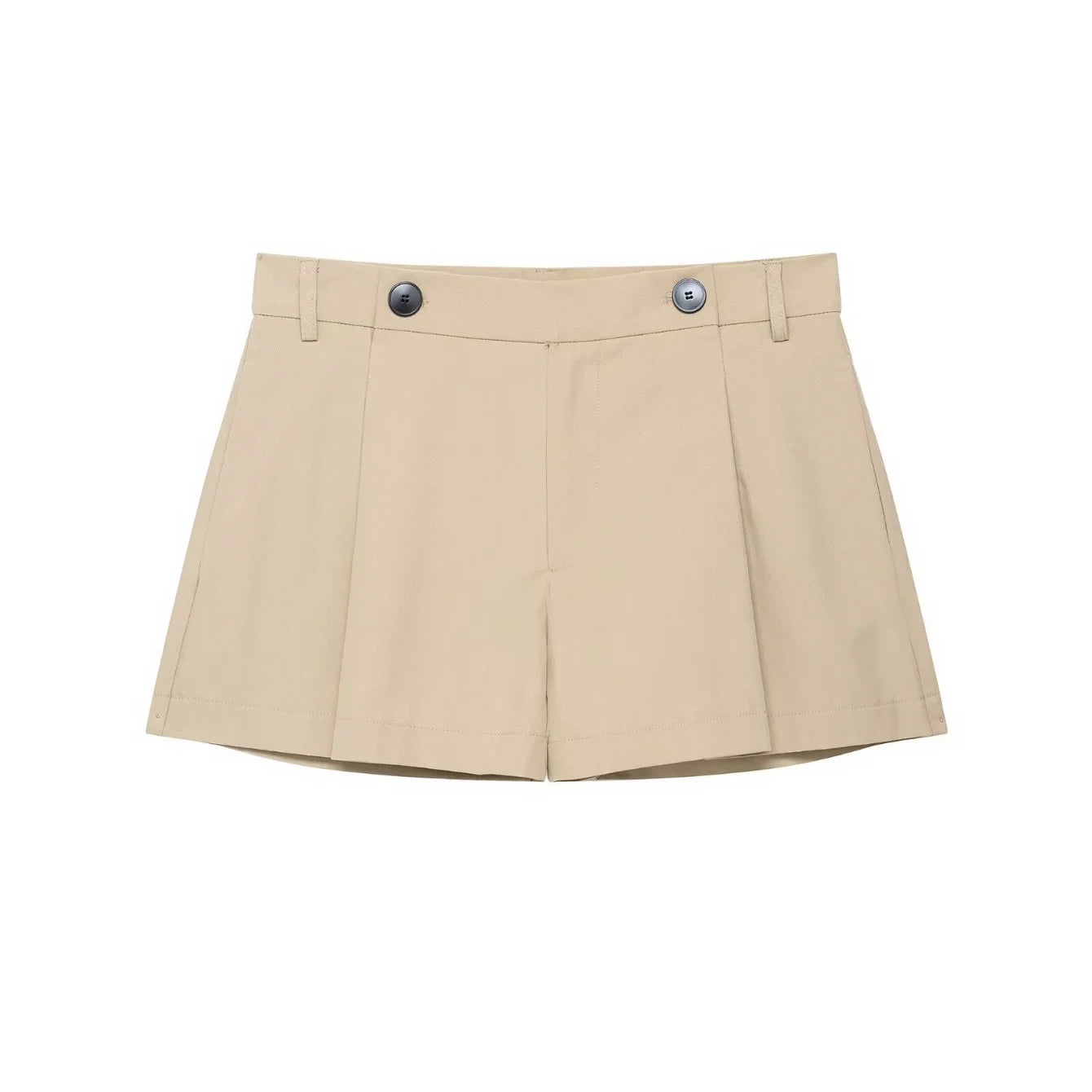 Ensemble femme 2025 automne : veste chic avec ceinture type trench et mini-short. Tenue décontractée, mode, coupe ample